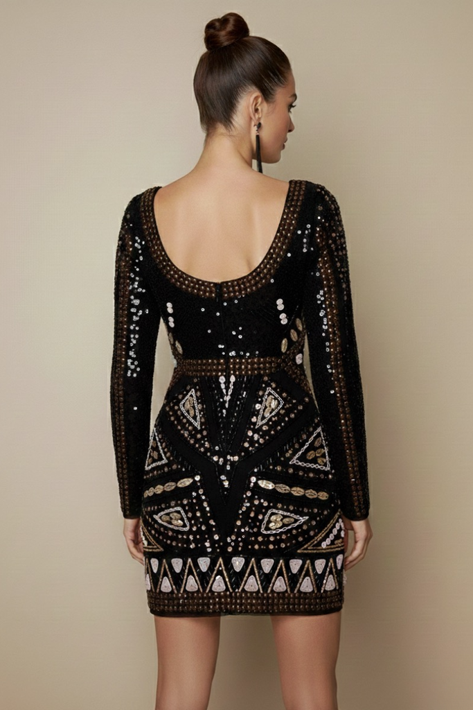 VESTIDO SPARK MINI NEGRO