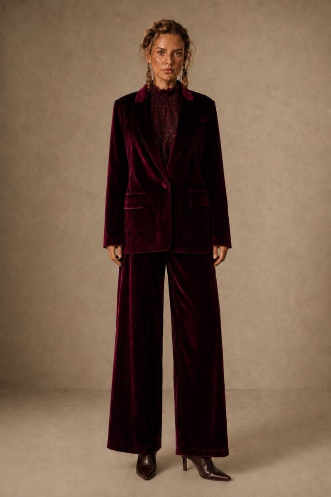 PANTALON ATELIER MAGENTA