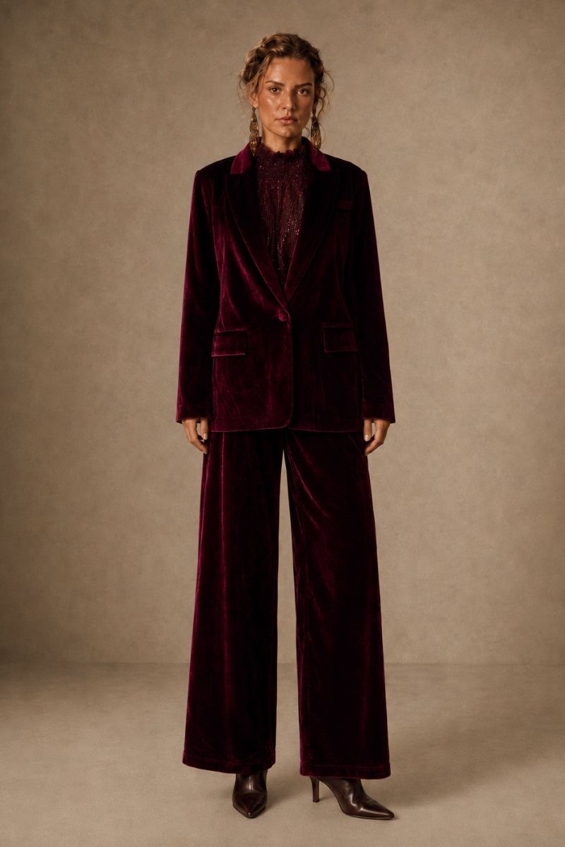 PANTALON ATELIER MAGENTA