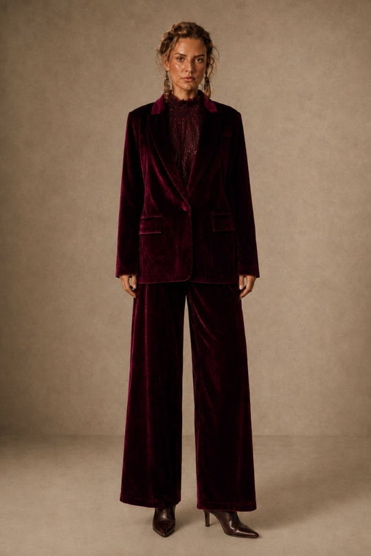 PANTALON ATELIER MAGENTA