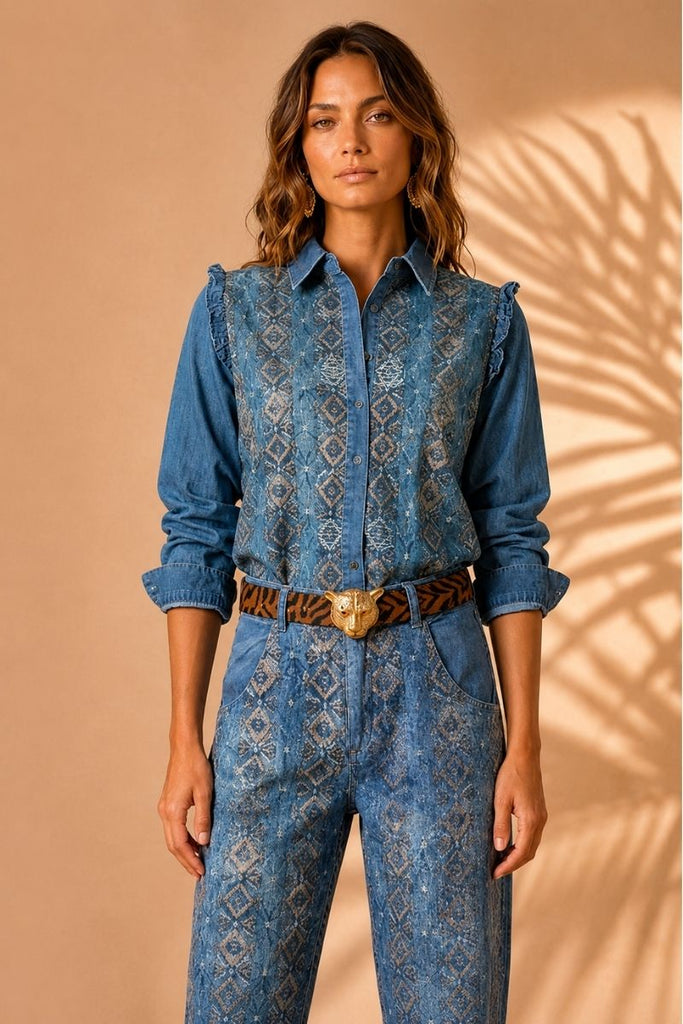 BLUSA VIBES AZUL