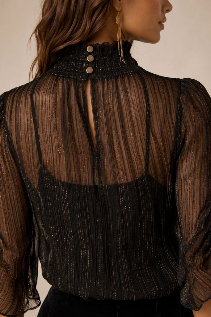 *PREVENTA* BLUSA CONVERSION NEGRO