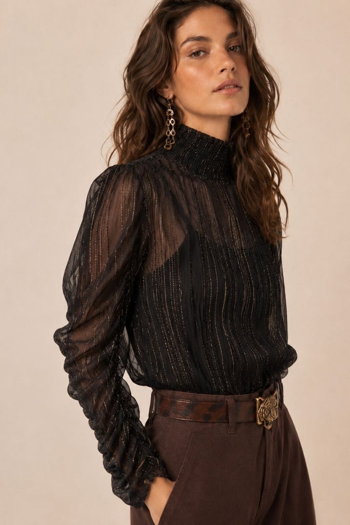 *PREVENTA* BLUSA CONVERSION NEGRO