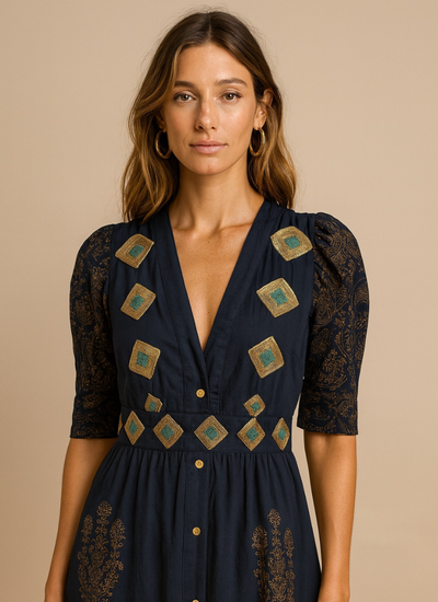 *PREVENTA* VESTIDO MAXI VALENTINA ORBIT ECLIPSE