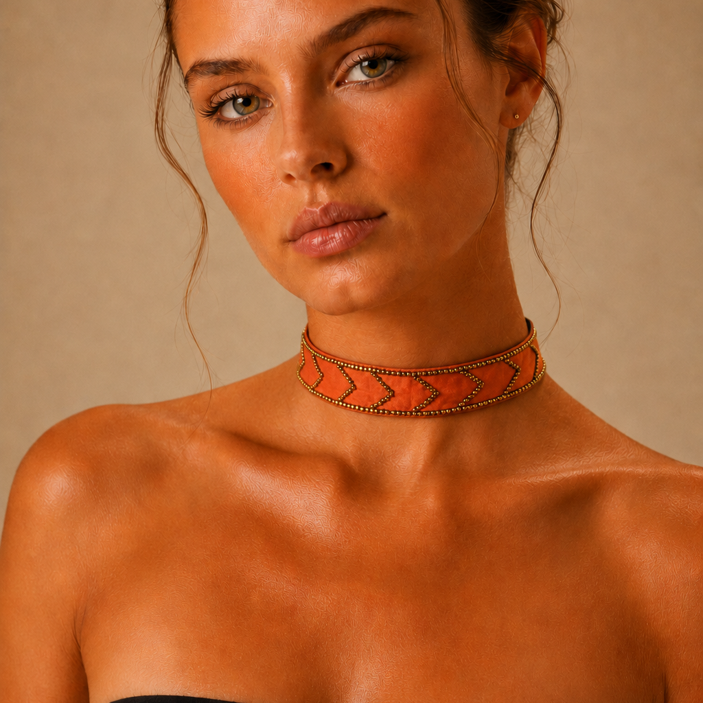 CHOKER MIRZA BURNT ORANGE