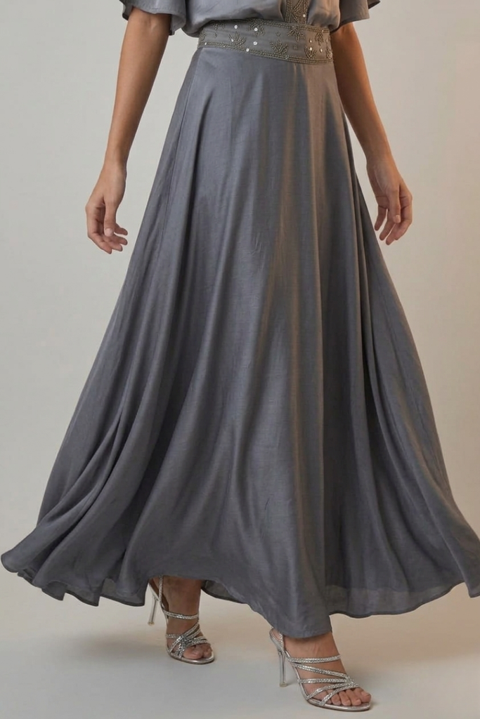 FALDA MEADOW SAMARA GRIS