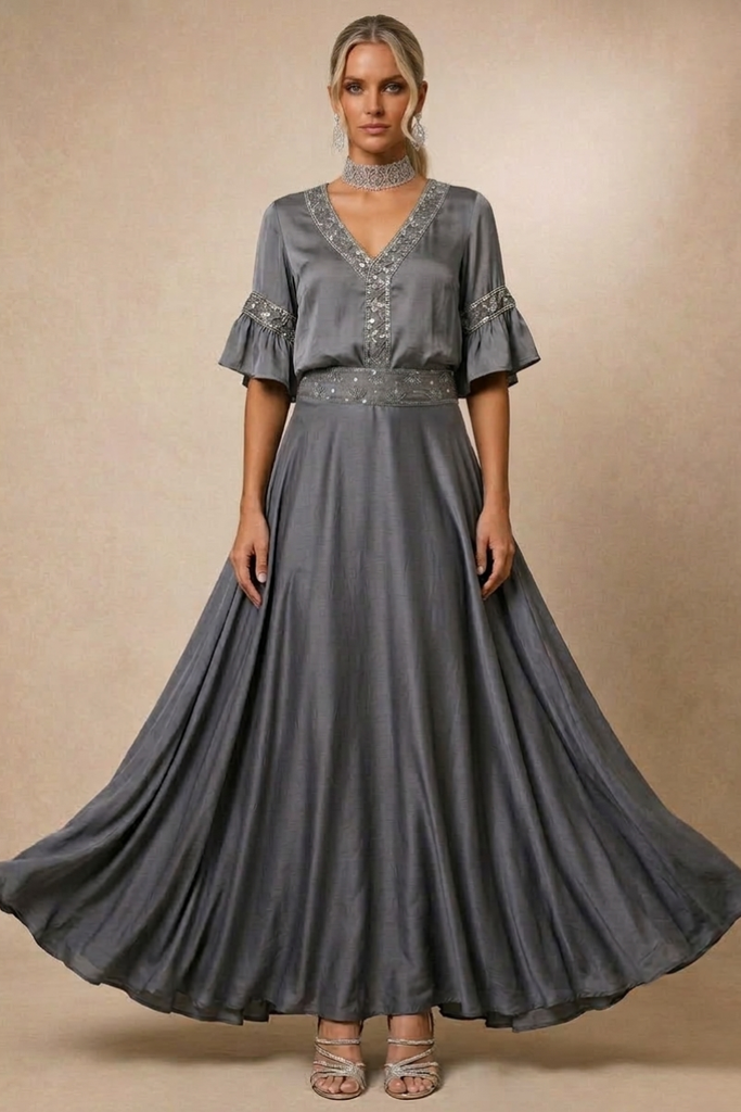 FALDA MEADOW SAMARA GRIS