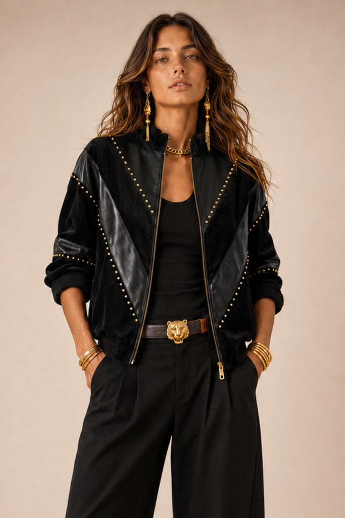 *PREVENTA* CHAQUETA V NEGRO