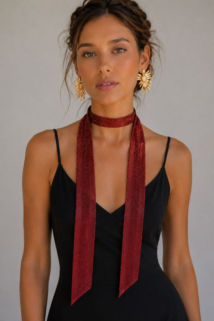 COLLAR ISMA ROJO