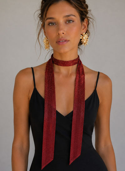 COLLAR ISMA ROJO