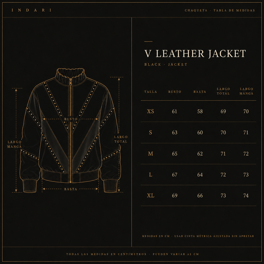 *PREVENTA* CHAQUETA V NEGRO