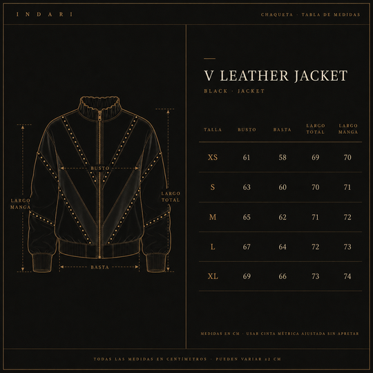 CHAQUETA V NEGRO