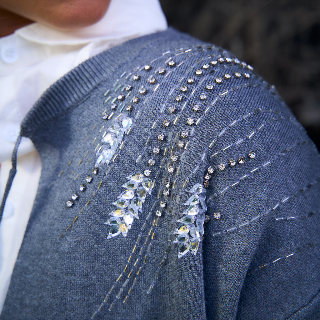 CARDIGAN ETHER GREY