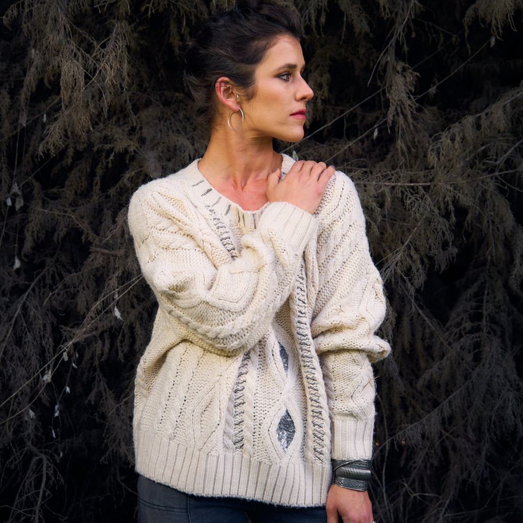 SWEATER COZY CREAM
