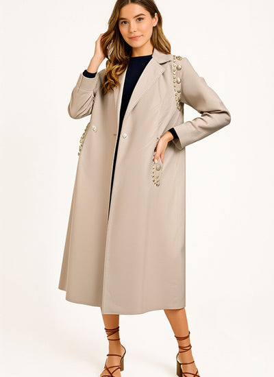 TRENCH COINS BEIGE