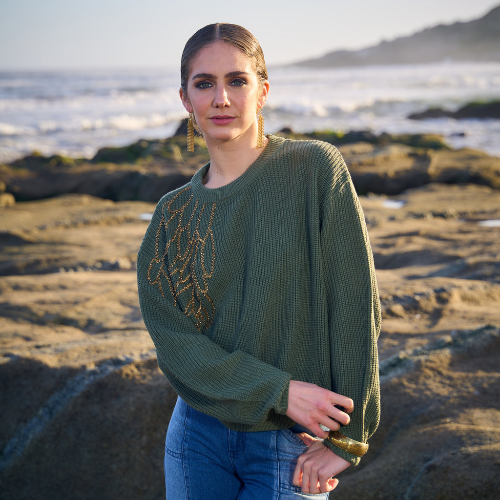 SWEATER FENIX GREEN