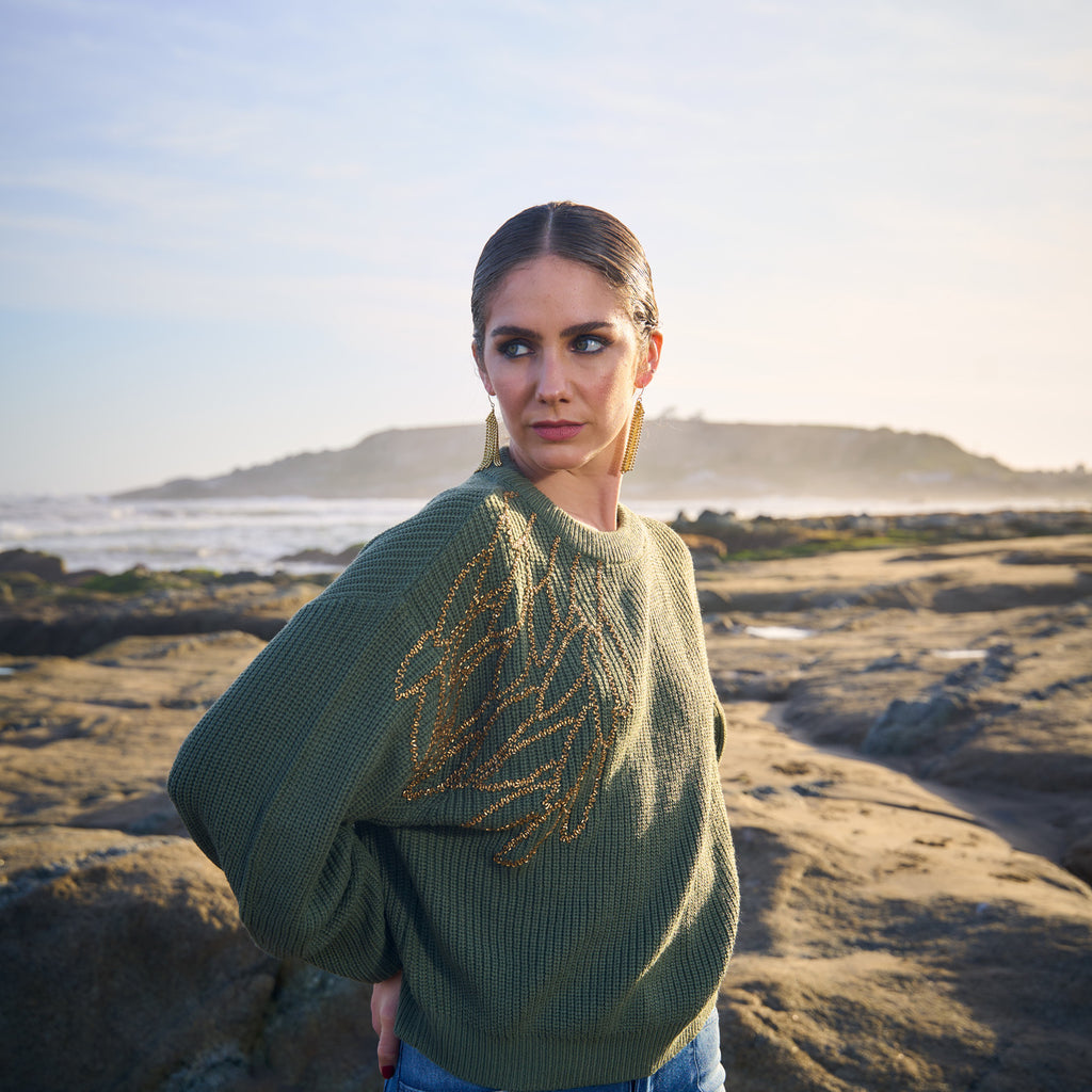 SWEATER FENIX GREEN
