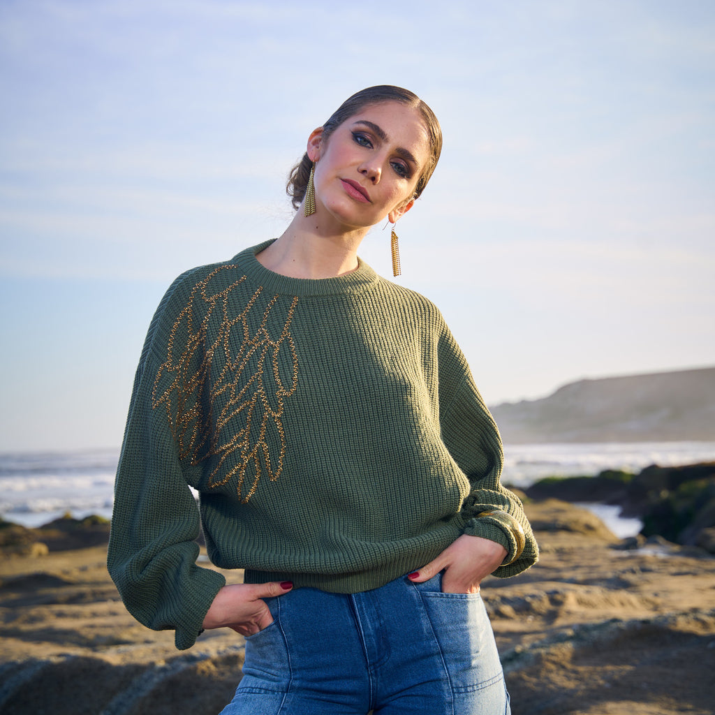 SWEATER FENIX GREEN