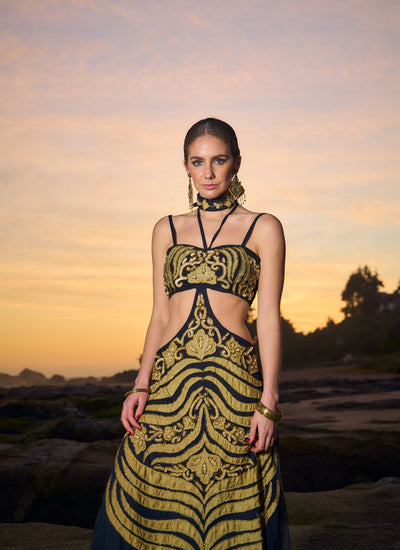 VESTIDO MAXI PIHU BLACK