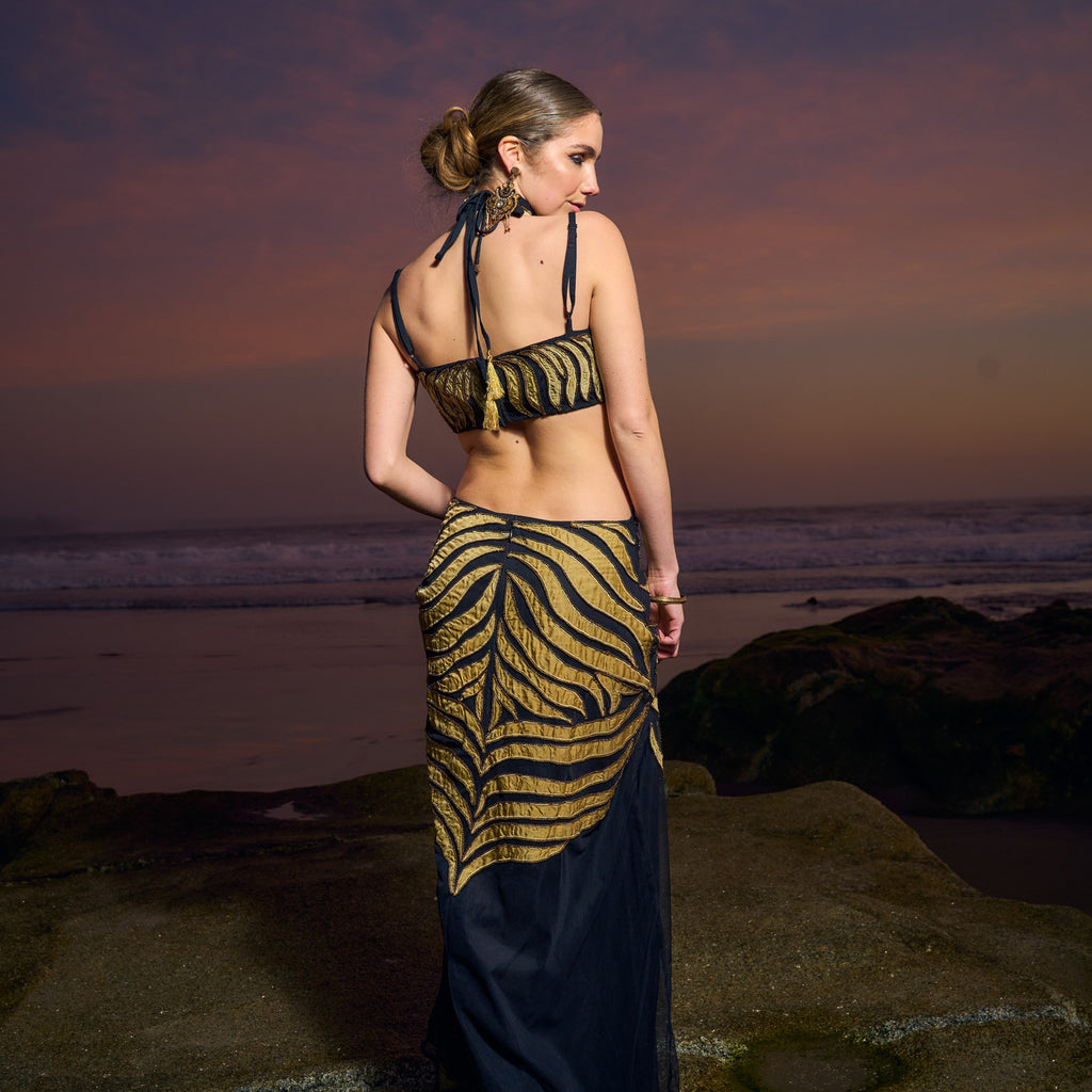 VESTIDO MAXI PIHU BLACK
