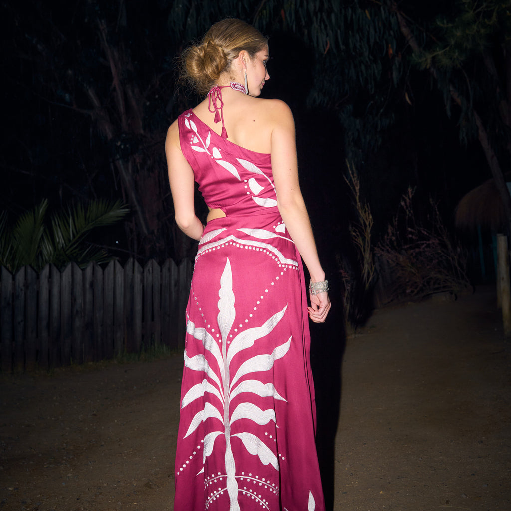 VESTIDO MAXI LUDA BERRY