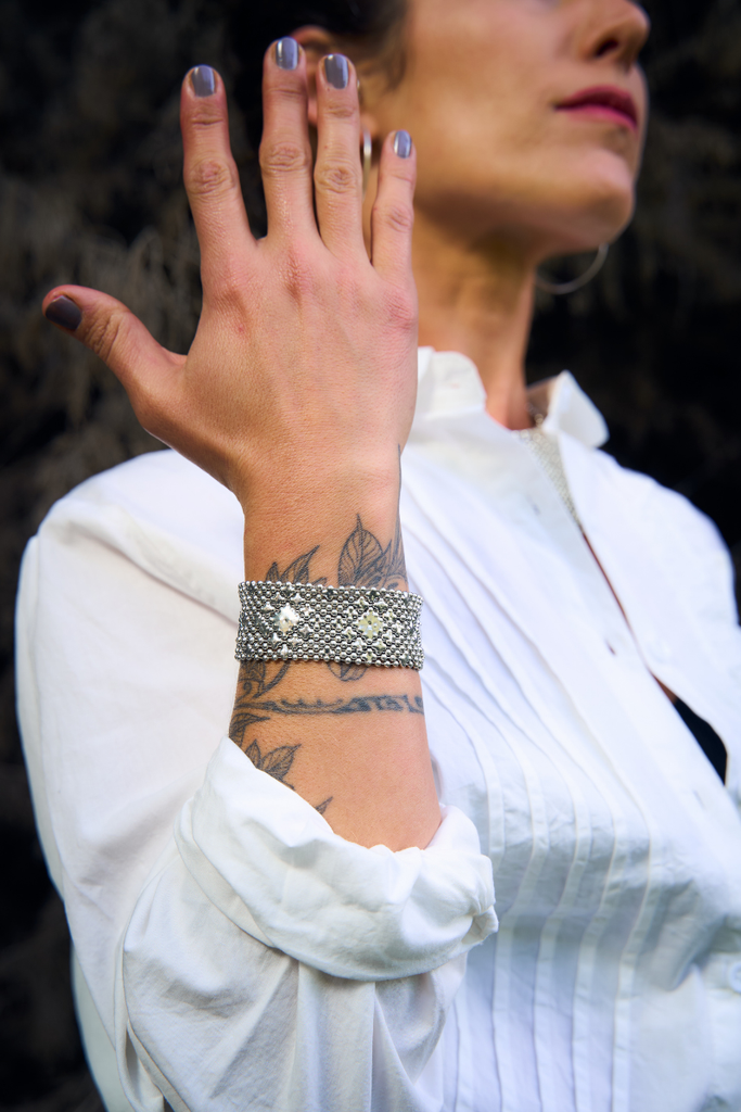 PULSERA RAZE SILVER