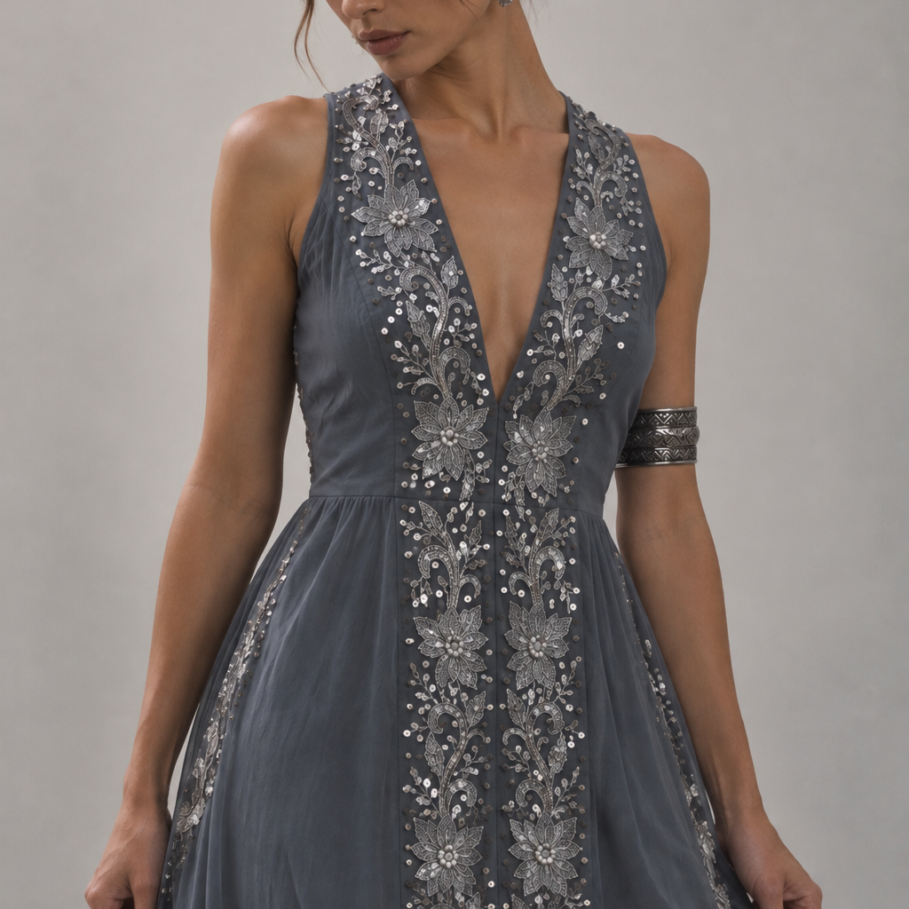 VESTIDO MAXI SKY OCEAN