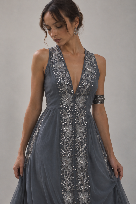 VESTIDO MAXI SKY OCEAN