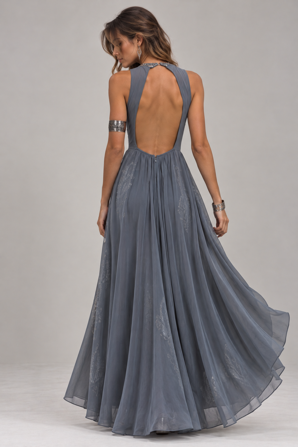 VESTIDO MAXI SKY OCEAN