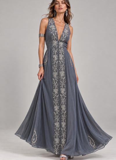 VESTIDO MAXI SKY OCEAN