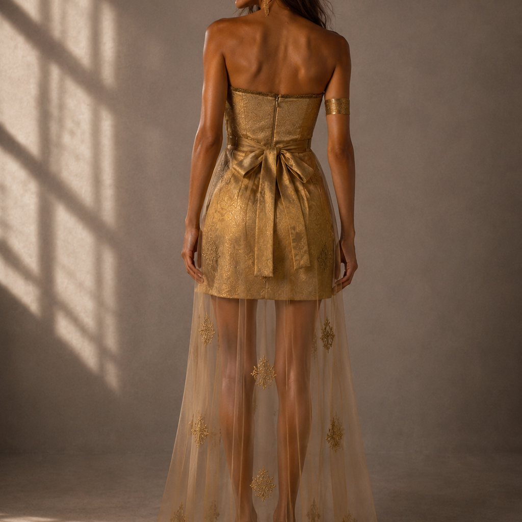 SET EARTH MOVEMENT GOLDEN BEIGE