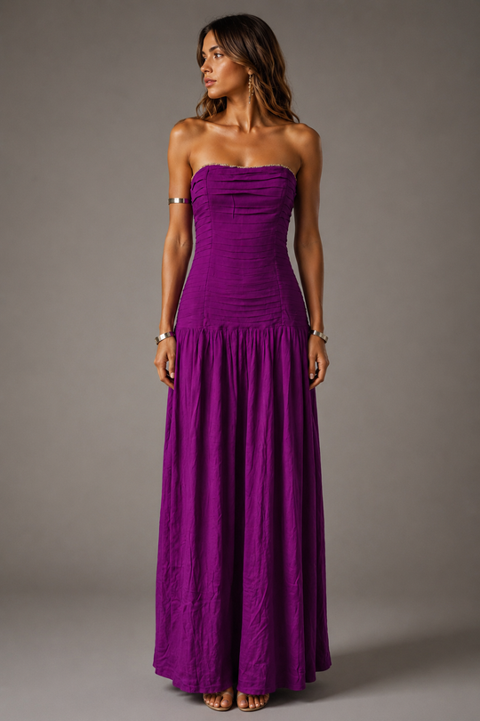 VESTIDO MAXI GARDEN CHERRY