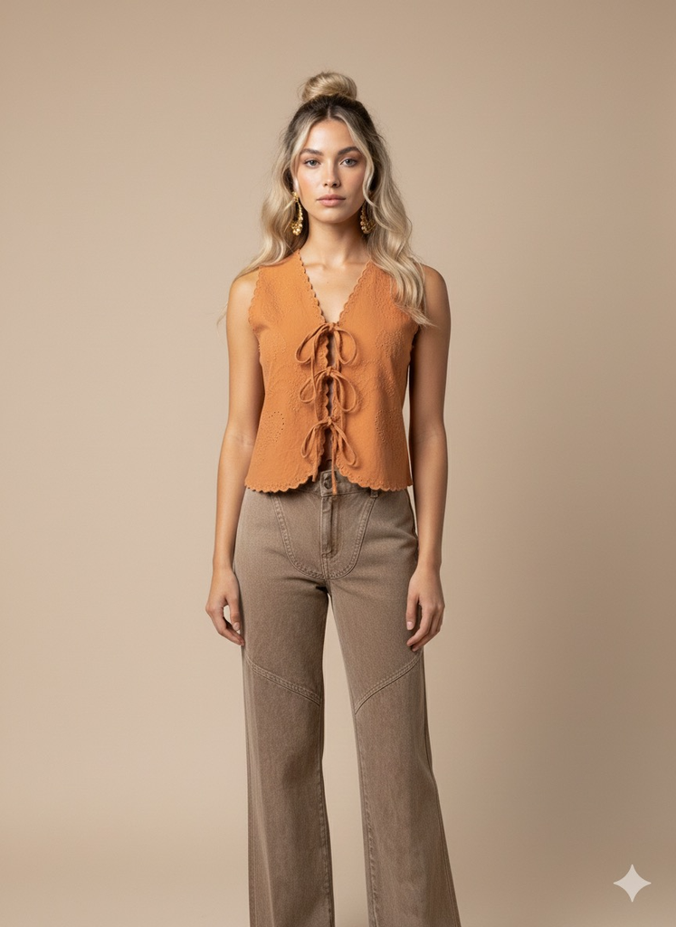 PANTALON MELI CAMEL