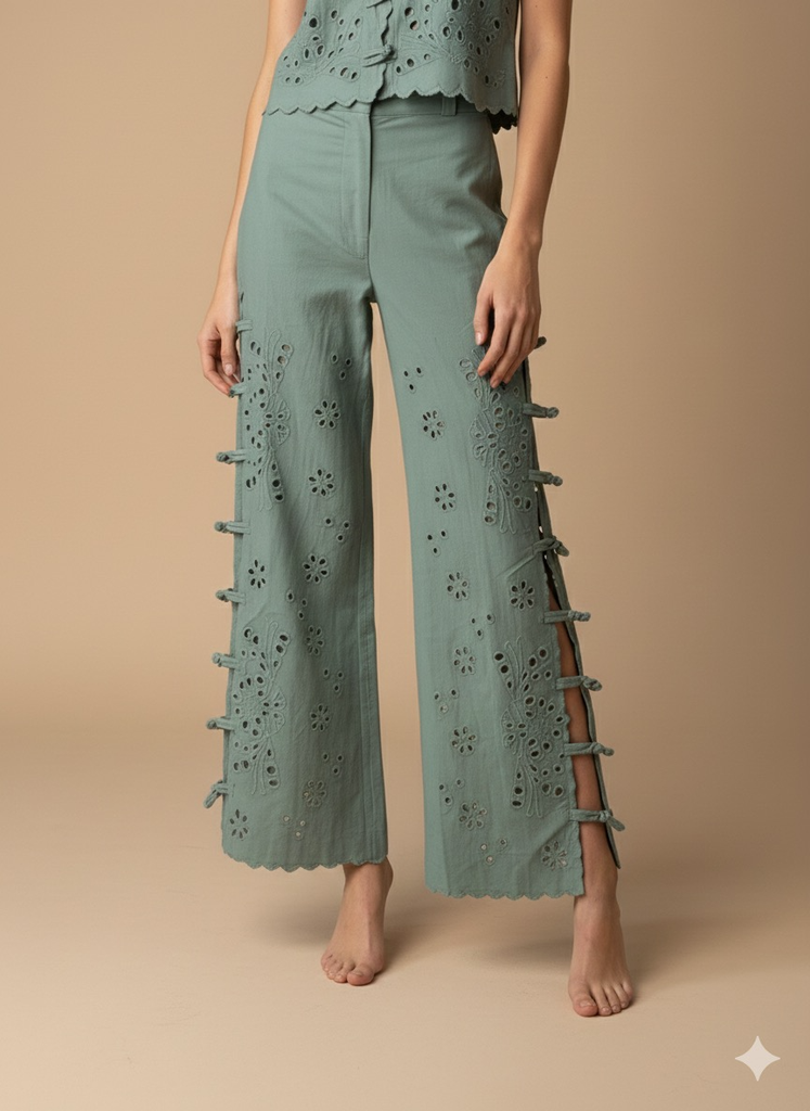 PANTALON VALA ANTIQUE GREEN