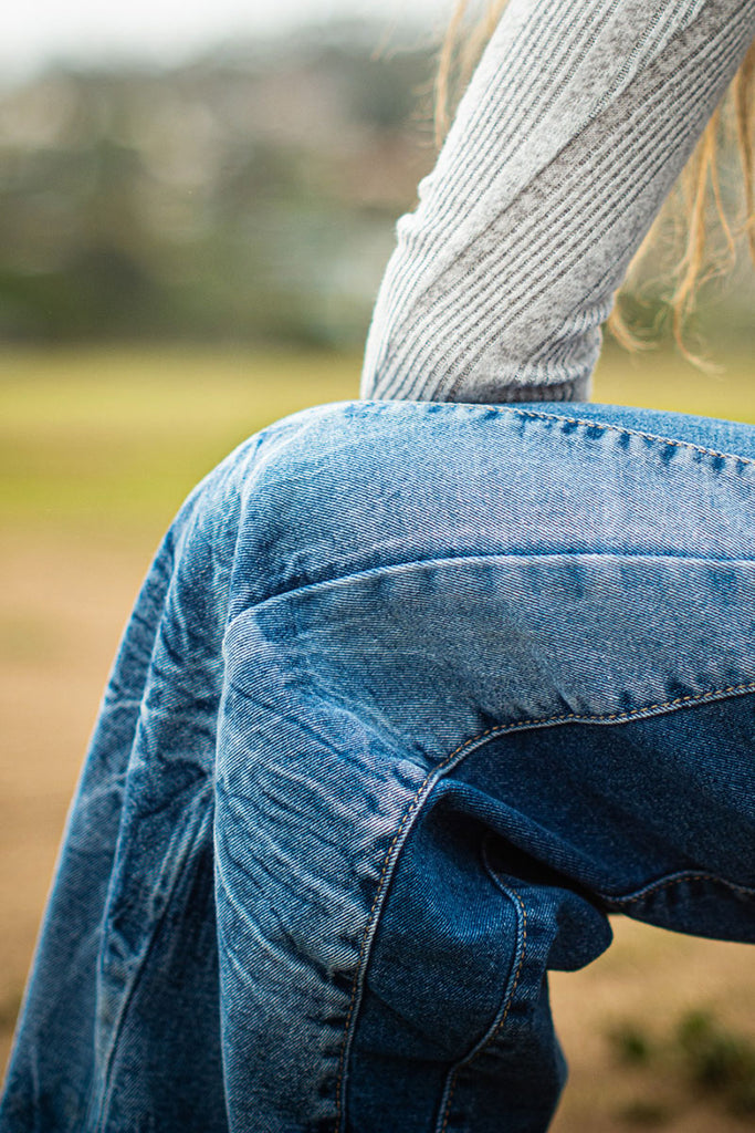 PANTALÓN MIXED DENIM BLUE