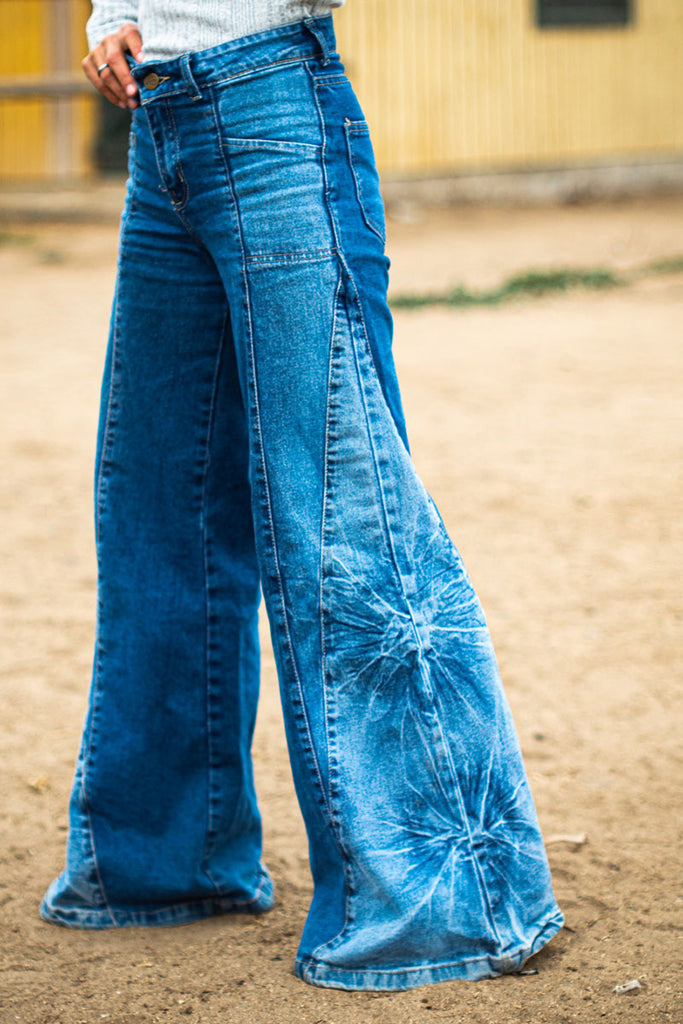 PANTALÓN MIXED DENIM BLUE