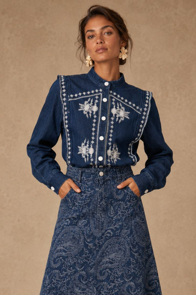 CHAQUETA STRONG DENIM AZUL