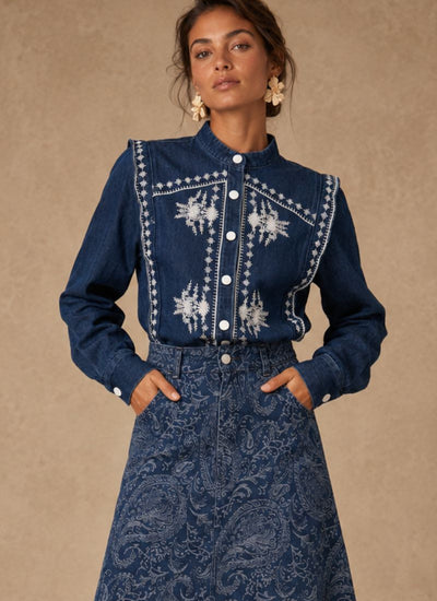 CHAQUETA STRONG DENIM AZUL