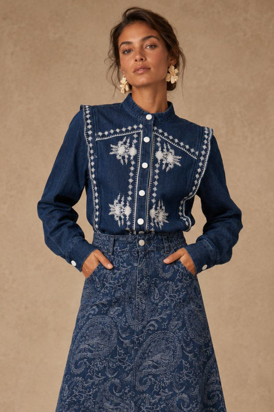 CHAQUETA STRONG DENIM AZUL