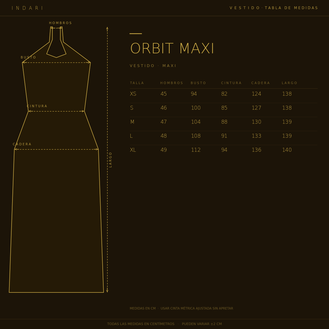VESTIDO MAXI VALENTINA ORBIT ECLIPSE