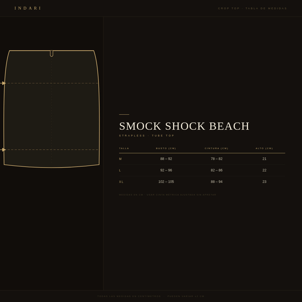 TOP SMOCK BEACH BISCAY BAY